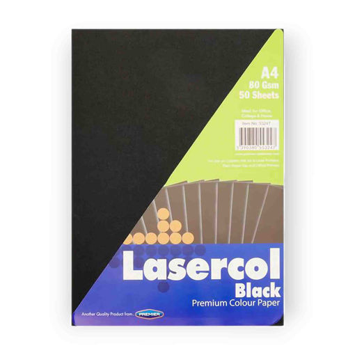 Picture of A4 80GSM BLACK PRINTING PAPER - 50 PACK